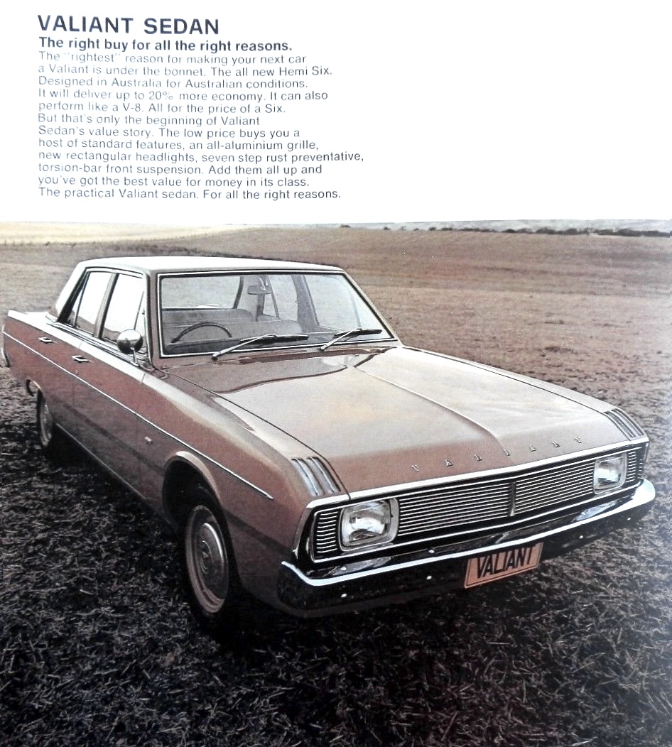 1970 Chrysler VG Valiant Brochure Page 7
